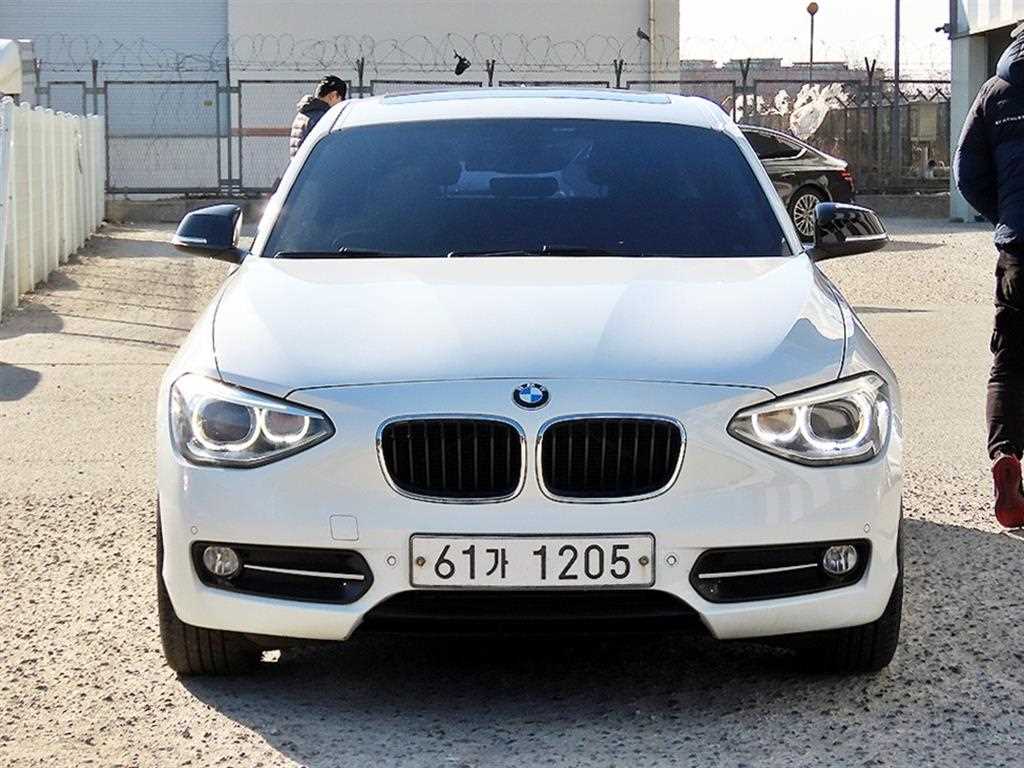 BMW 1 series 2015 Blanco - Importación desde Corea - HF Imports Iquique - Foto 1