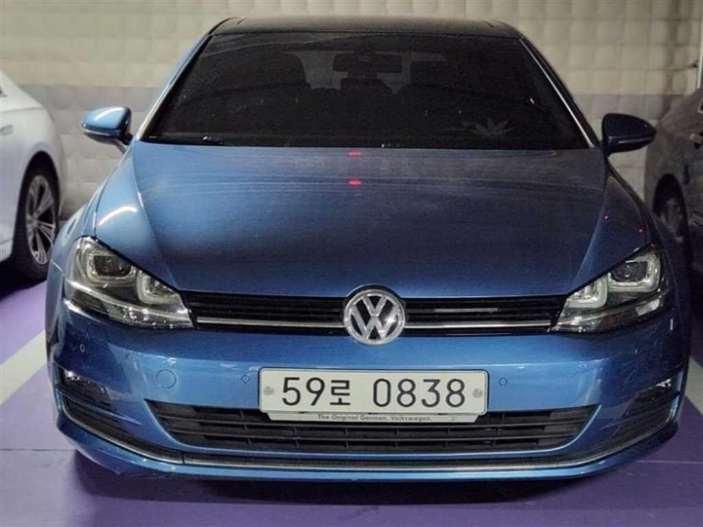 Volkswagen Golf 2016 skyblue - Importación desde Corea - HF Imports Iquique - Foto 1