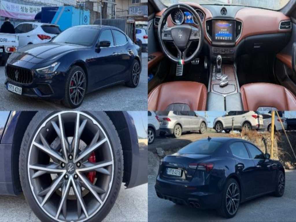 Maserati Ghibli 2018 Azul - Importación desde Corea - HF Imports Iquique - Foto 1