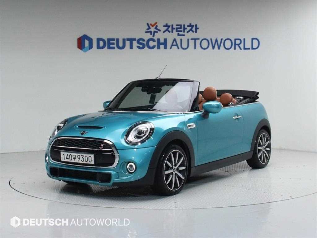Mini Cooper Convertible 2020 Azul - Importación desde Corea - HF Imports Iquique - Foto 1