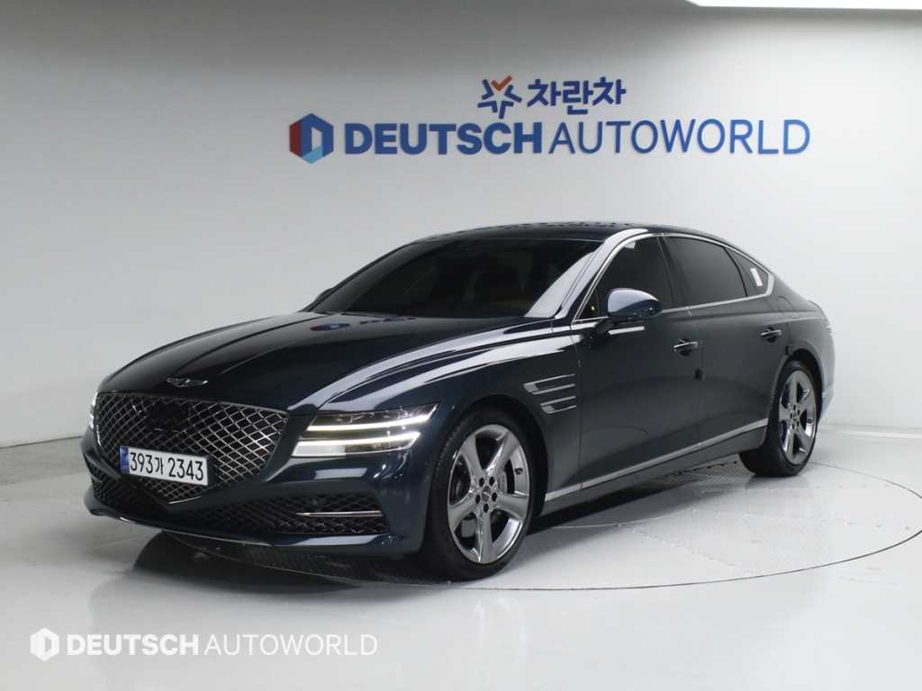Genesis G80 2022 Azul - Importación desde Corea - HF Imports Iquique - Foto 1