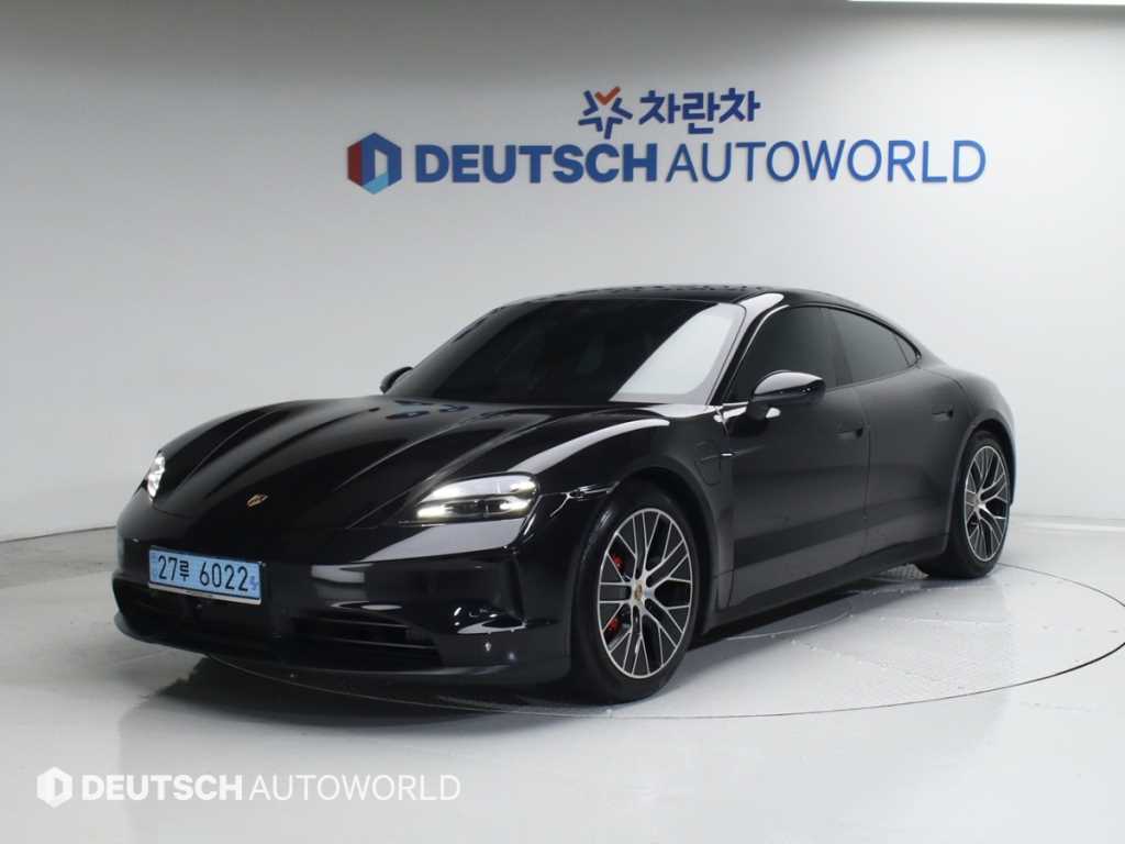 Porsche Taycan 2025 Negro - Importación desde Corea - HF Imports Iquique - Foto 1