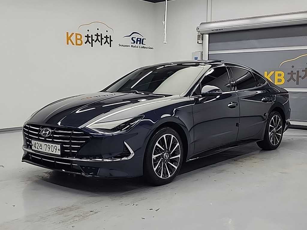 HYUNDAI Sonata 2020 Azul - Importación desde Corea - HF Imports Iquique - Foto 1