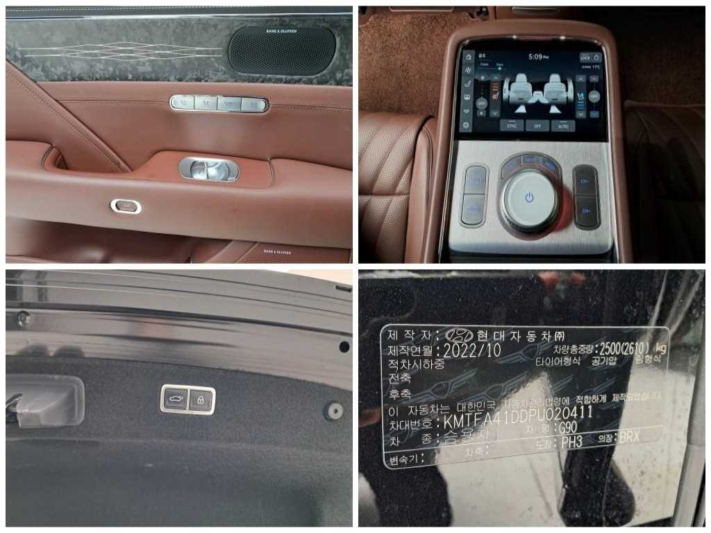 Genesis G90 2023 Negro - Importación desde Corea - HF Imports Iquique - Foto 17