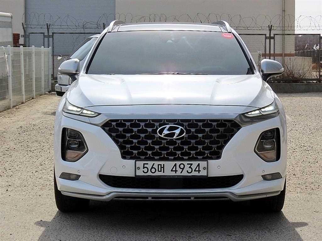HYUNDAI Santa Fe 2019 Blanco - Importación desde Corea - HF Imports Iquique - Foto 1