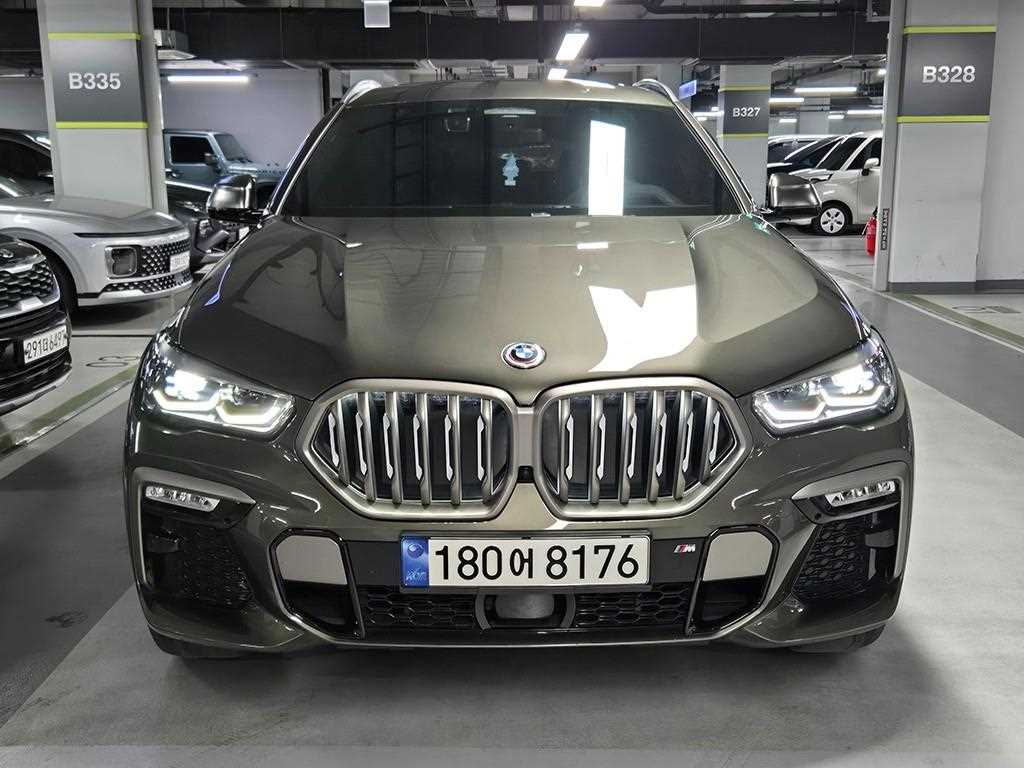 BMW X6 2020 Verde - Importación desde Corea - HF Imports Iquique - Foto 1