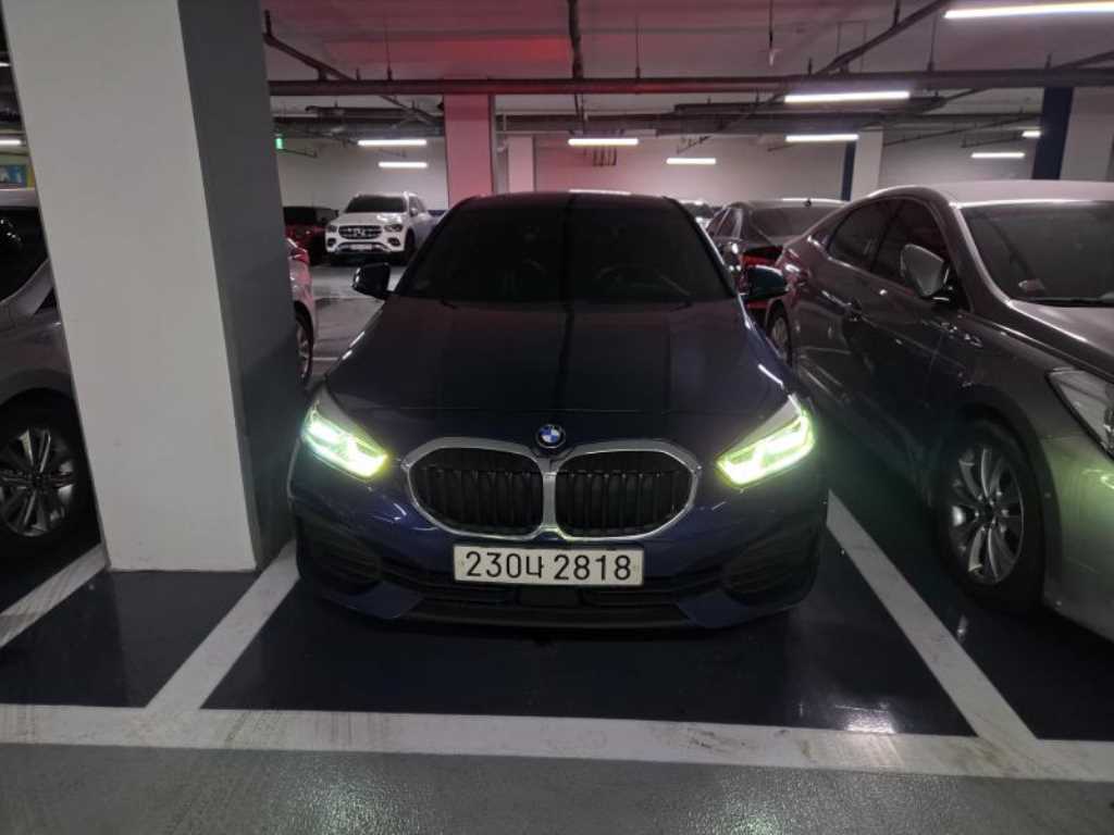 BMW 1 series 2021 Azul - Importación desde Corea - HF Imports Iquique - Foto 1