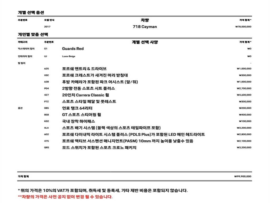 Porsche 718 2017 Rojo - Importación desde Corea - HF Imports Iquique - Foto 20