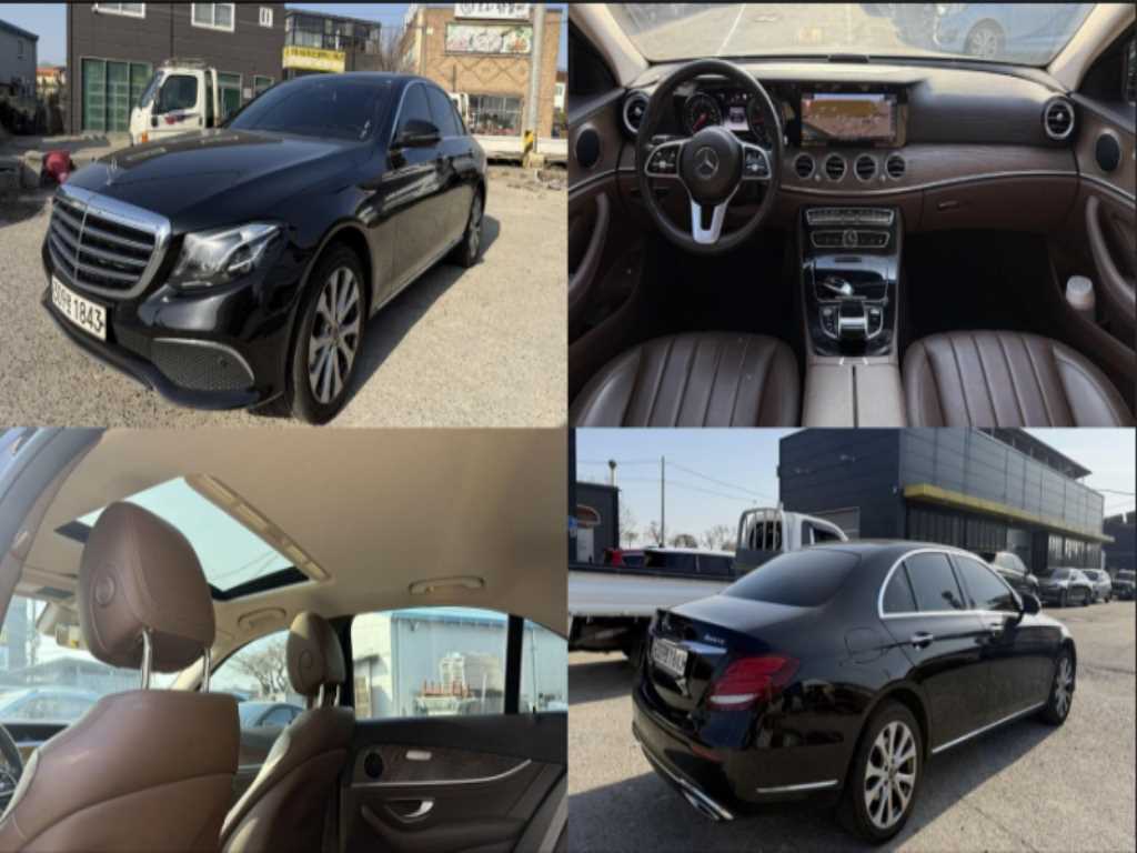 Mercedes Benz E class 2020 Negro - Importación desde Corea - HF Imports Iquique - Foto 1