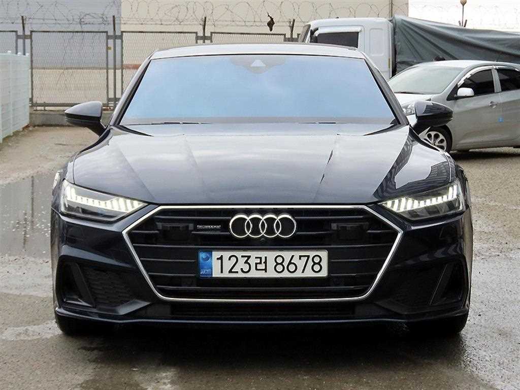 Audi A7 2021 Azul - Importación desde Corea - HF Imports Iquique - Foto 1