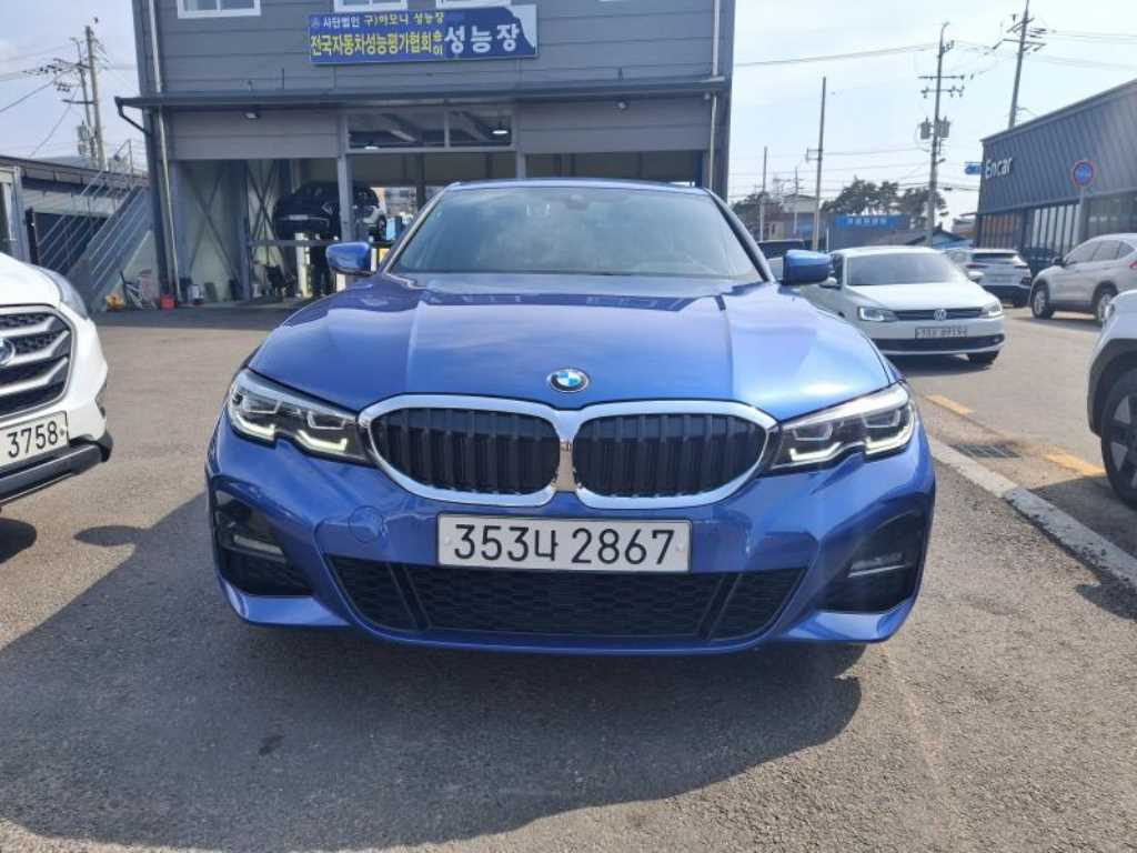 BMW 3 series 2019 Azul - Importación desde Corea - HF Imports Iquique - Foto 1