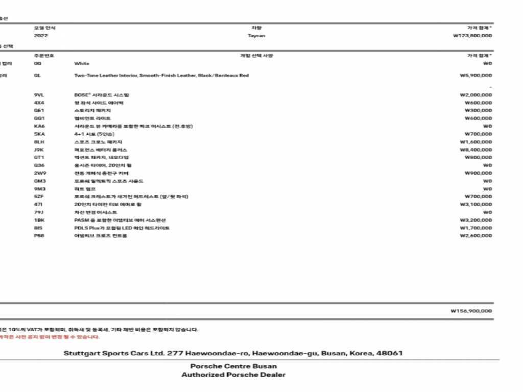 Porsche Taycan 2022 Blanco - Importación desde Corea - HF Imports Iquique - Foto 19