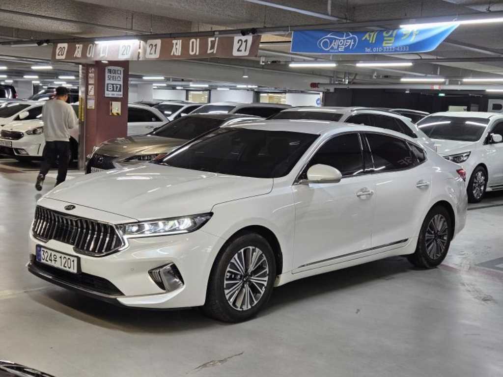 KIA K7 2021 Blanco - Importación desde Corea - HF Imports Iquique - Foto 1