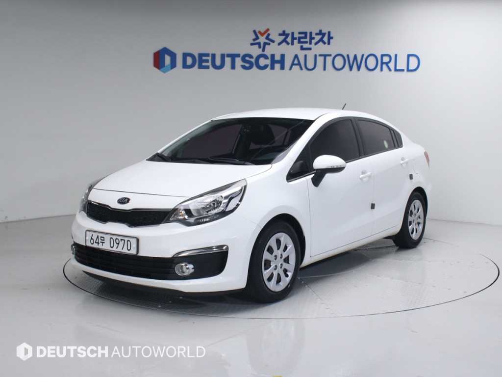 KIA Pride 2015 Blanco - Importación desde Corea - HF Imports Iquique - Foto 1