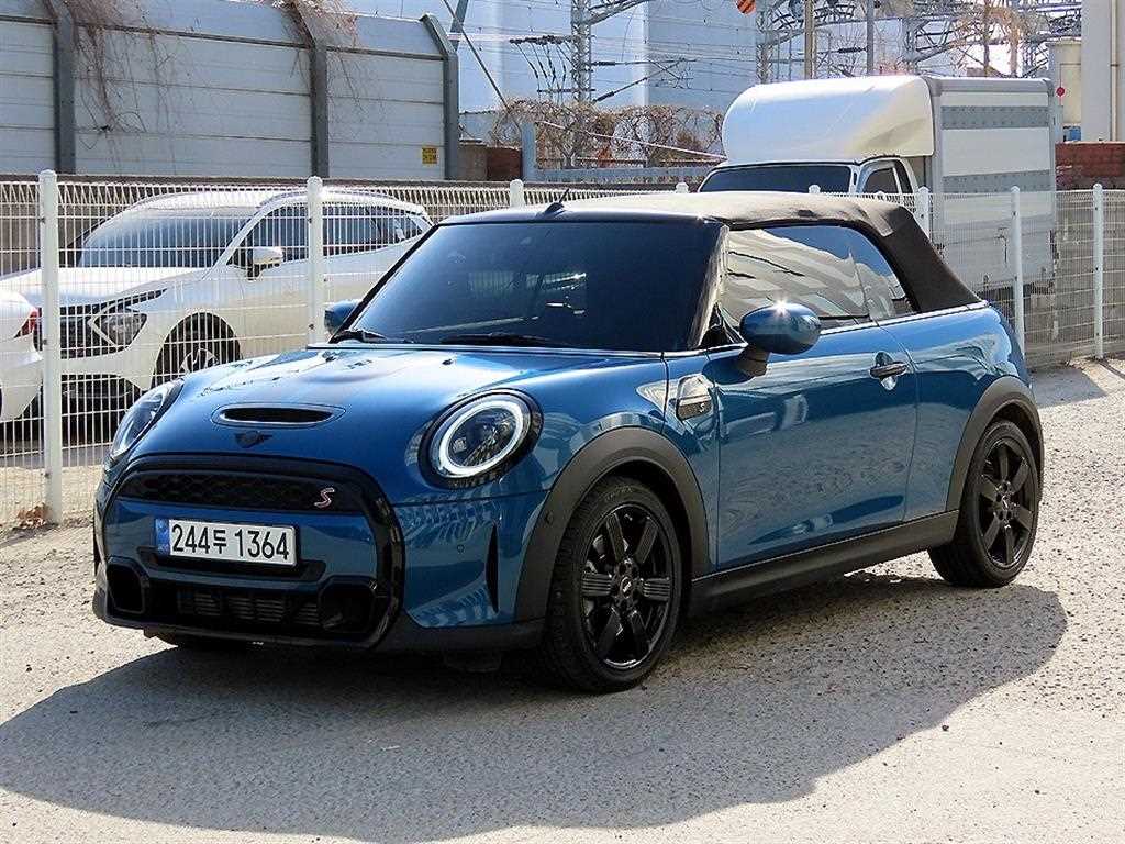 Mini Cooper Convertible 2022 Azul - Importación desde Corea - HF Imports Iquique - Foto 1