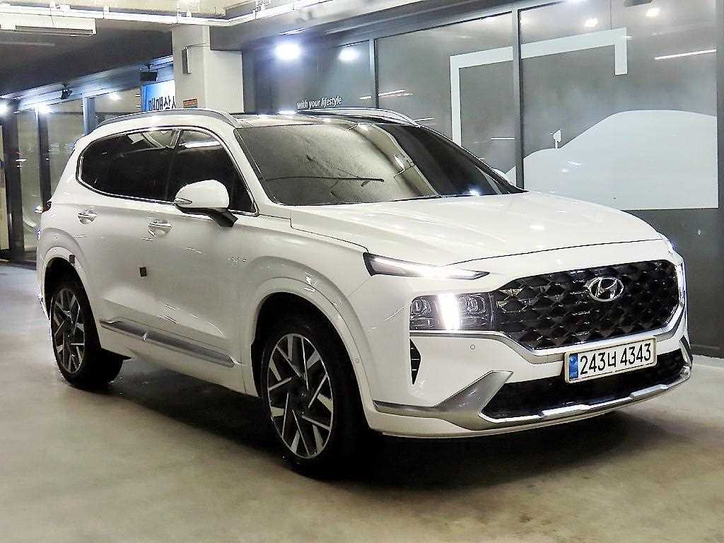 HYUNDAI Santa Fe 2021 Blanco - Importación desde Corea - HF Imports Iquique - Foto 1