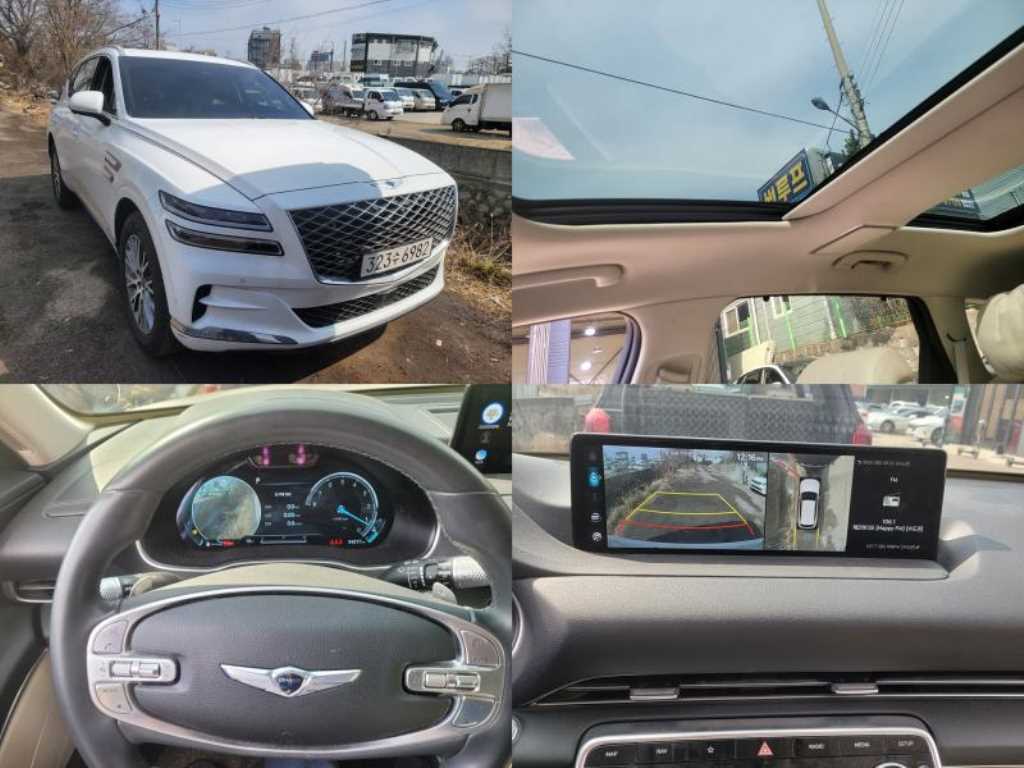 Genesis GV80 2022 Blanco - Importación desde Corea - HF Imports Iquique - Foto 1