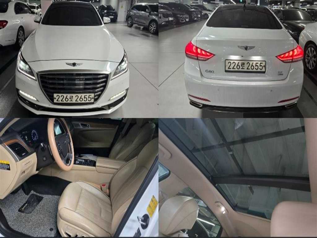 Genesis G80 2020 Blanco - Importación desde Corea - HF Imports Iquique - Foto 1