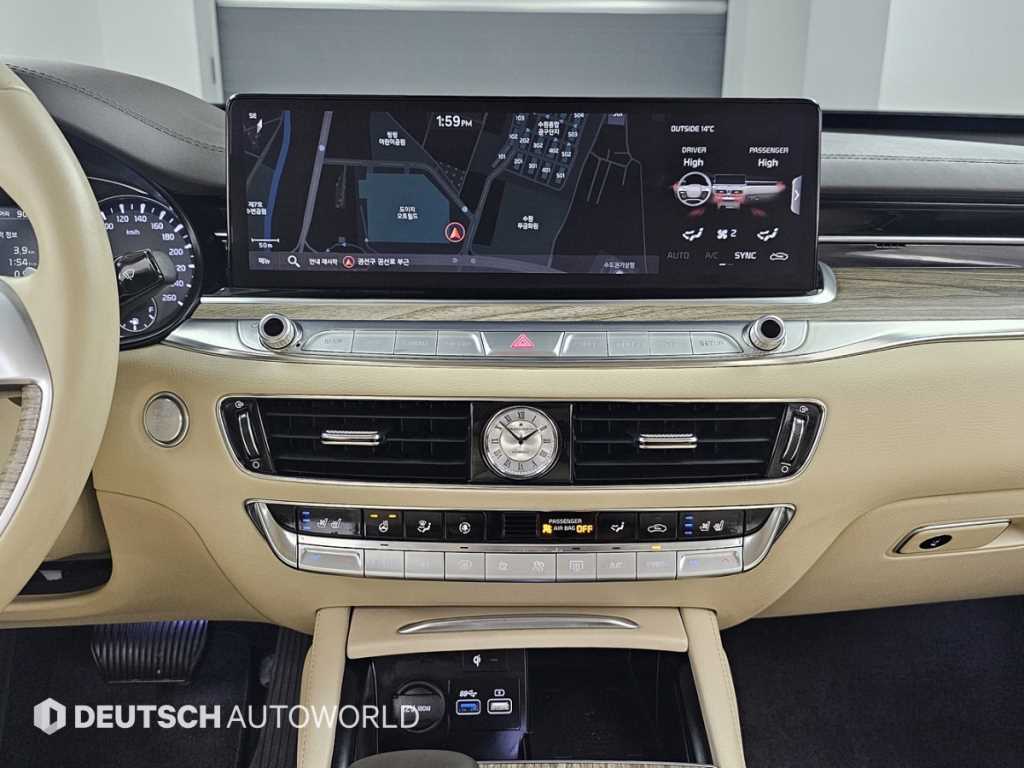 KIA K9 2022 Negro - Importación desde Corea - HF Imports Iquique - Foto 14