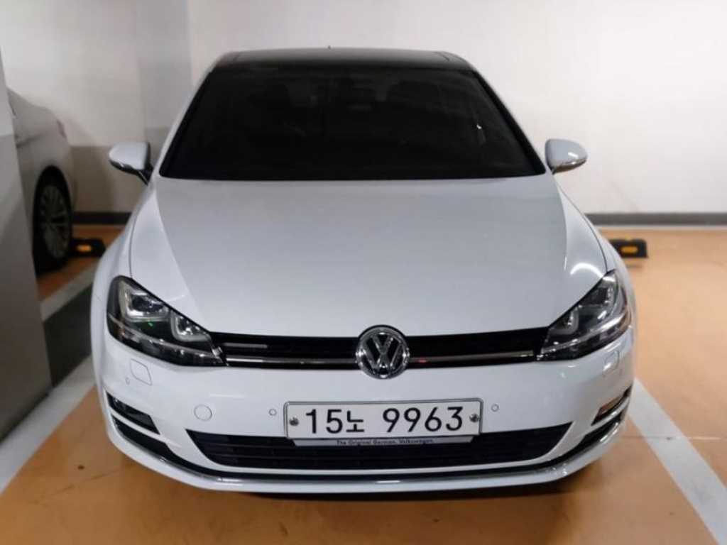Volkswagen Golf 2016 Blanco - Importación desde Corea - HF Imports Iquique - Foto 1