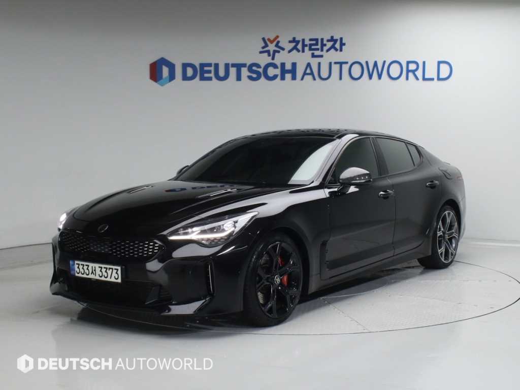 KIA Stinger 2018 Negro - Importación desde Corea - HF Imports Iquique - Foto 1