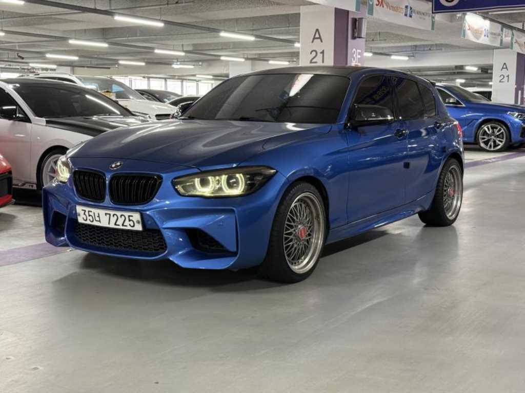 BMW 1 series 2018 Azul - Importación desde Corea - HF Imports Iquique - Foto 1