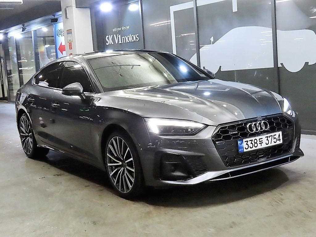 Audi A5 2023 Gris - Importación desde Corea - HF Imports Iquique - Foto 1