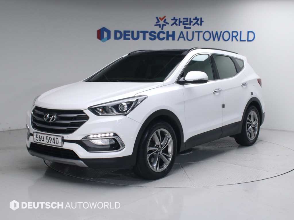 HYUNDAI Santa Fe 2016 Blanco - Importación desde Corea - HF Imports Iquique - Foto 1