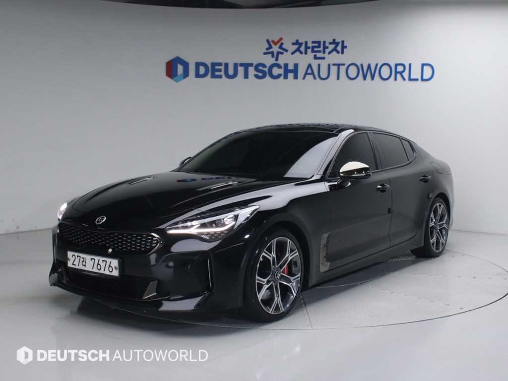 KIA Stinger 2018 Negro - Importación desde Corea - HF Imports Iquique - Foto 1