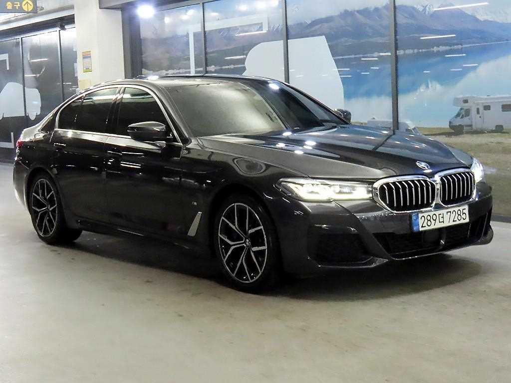 BMW 5 Series 2021 Gris - Importación desde Corea - HF Imports Iquique - Foto 1