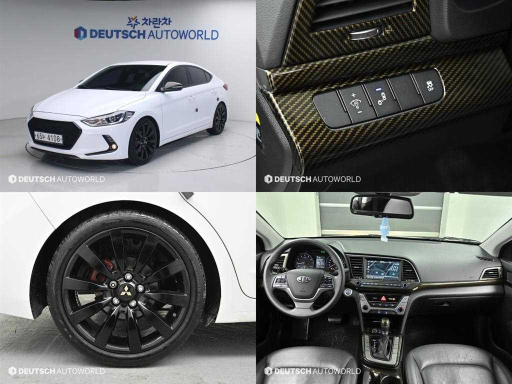 HYUNDAI Avante 2018 Blanco - Importación desde Corea - HF Imports Iquique - Foto 1