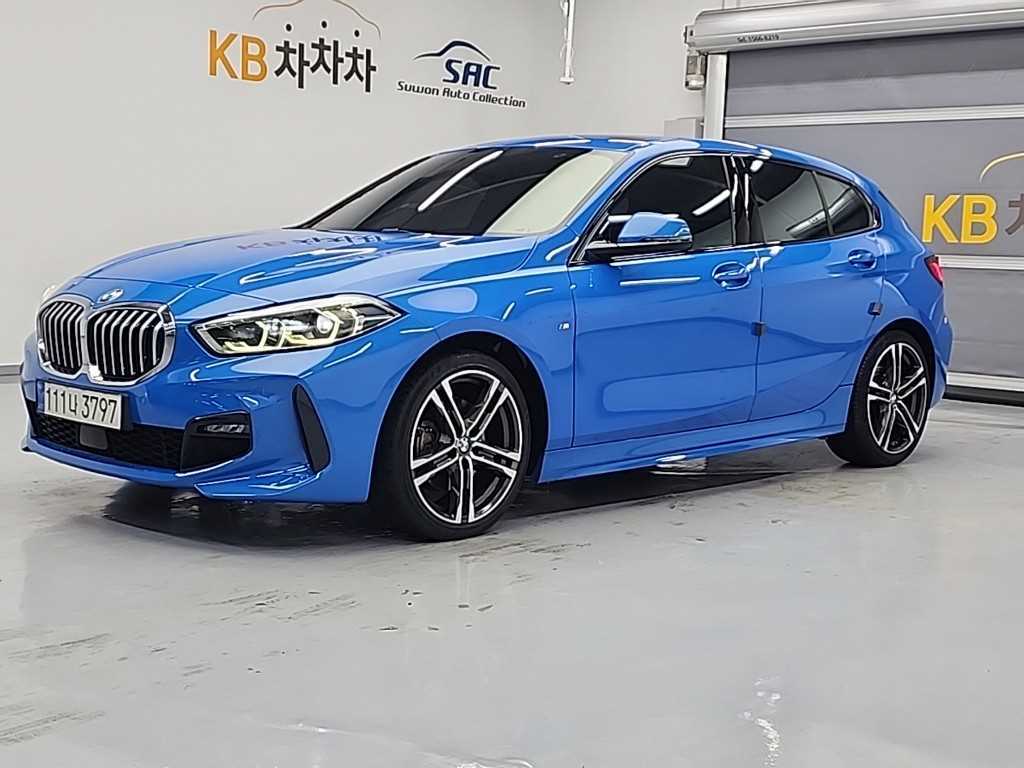 BMW 1 series 2021 Azul - Importación desde Corea - HF Imports Iquique - Foto 1