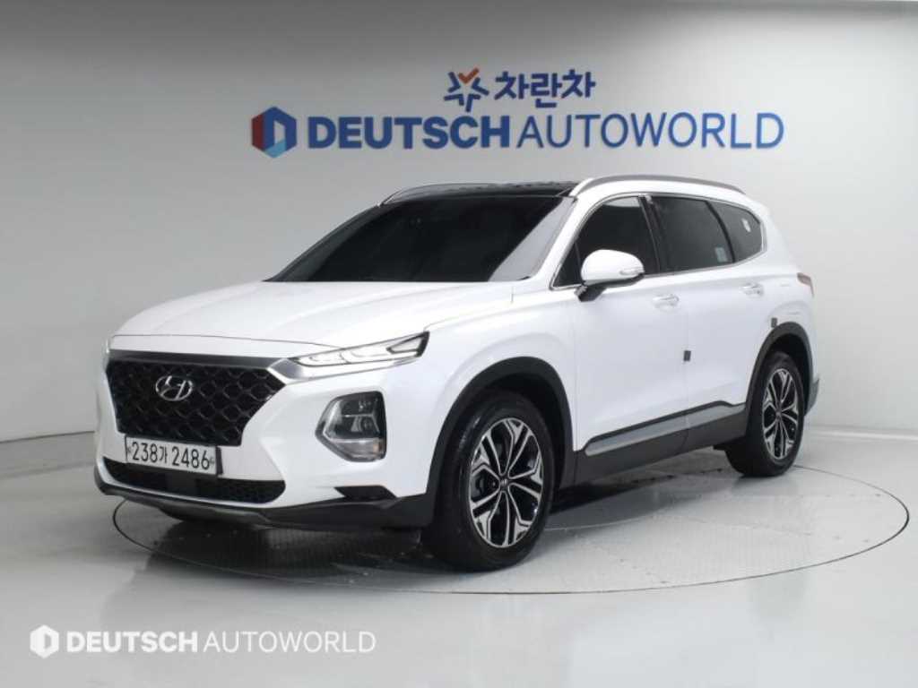 HYUNDAI Santa Fe 2020 Blanco - Importación desde Corea - HF Imports Iquique - Foto 1