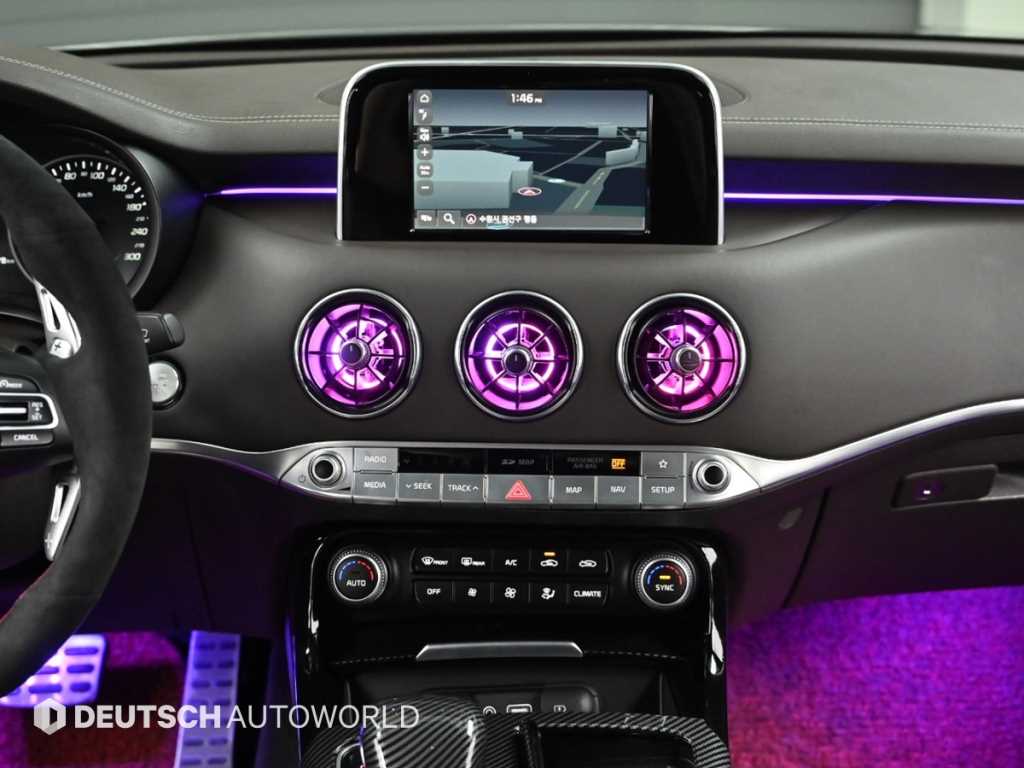 KIA Stinger 2018 Negro - Importación desde Corea - HF Imports Iquique - Foto 14