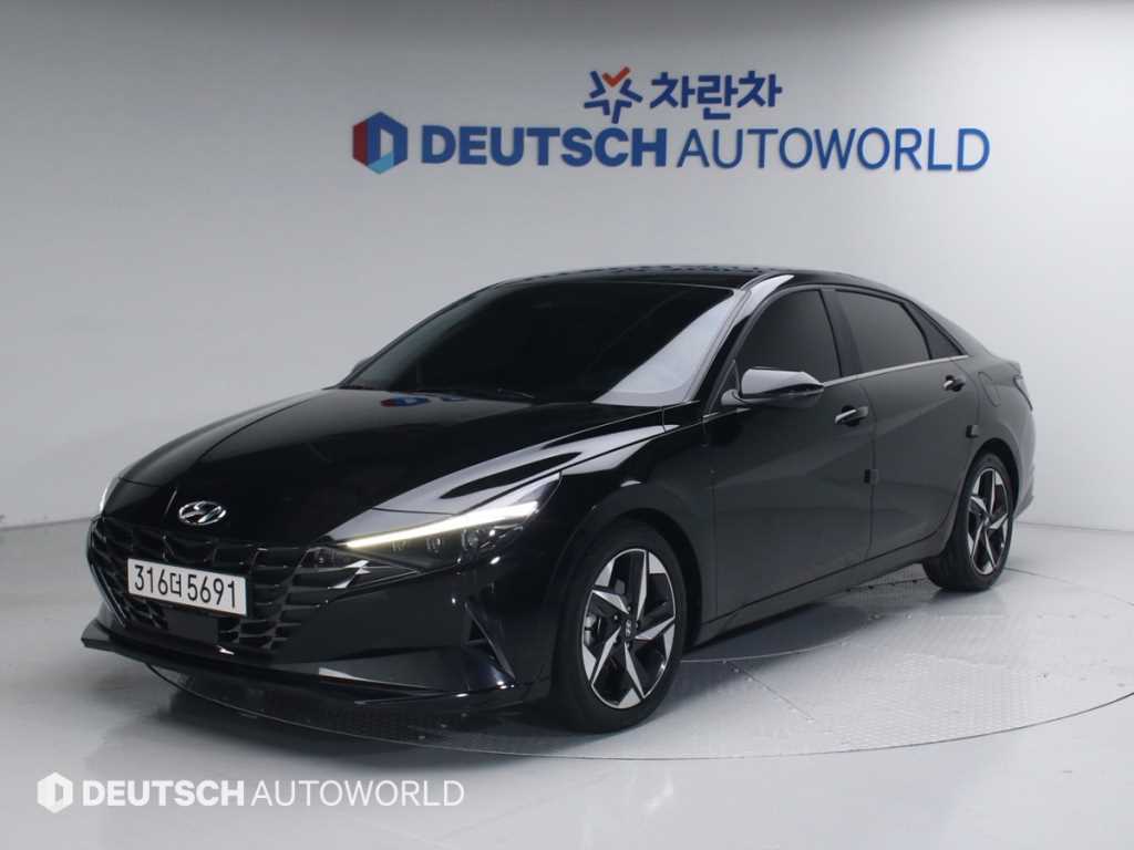 HYUNDAI Avante 2021 Negro - Importación desde Corea - HF Imports Iquique - Foto 1