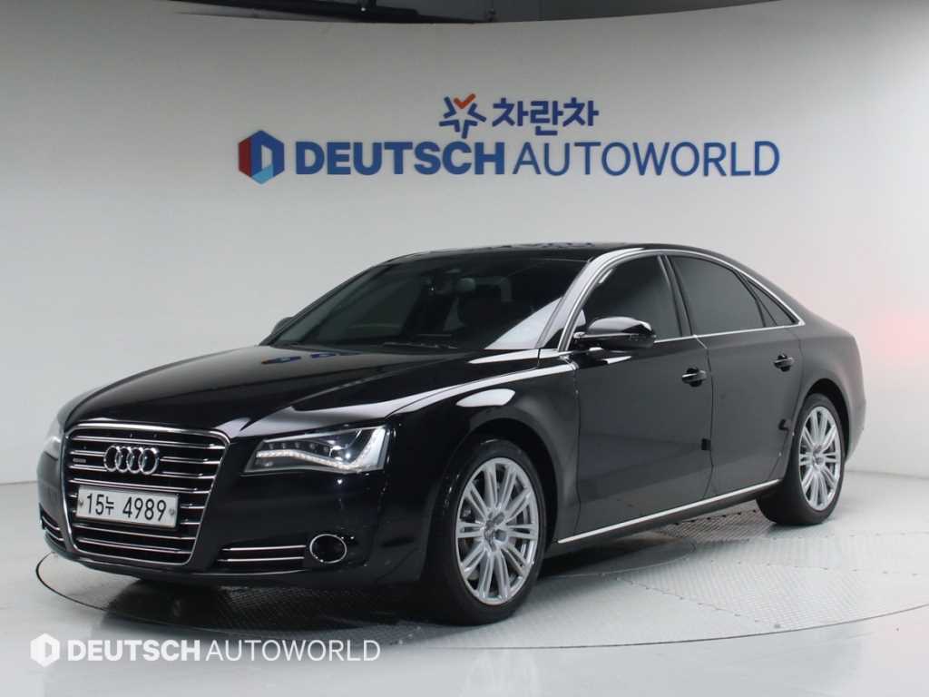 Audi A8 2011 Negro - Importación desde Corea - HF Imports Iquique - Foto 1