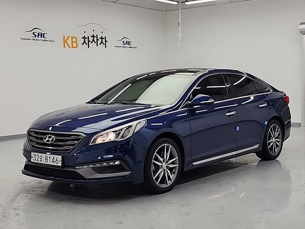 HYUNDAI Sonata 2016 Azul - Importación desde Corea - HF Imports Iquique - Foto 1