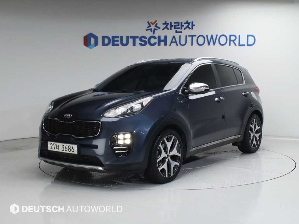 KIA Sportage 2018 Azul - Importación desde Corea - HF Imports Iquique - Foto 1