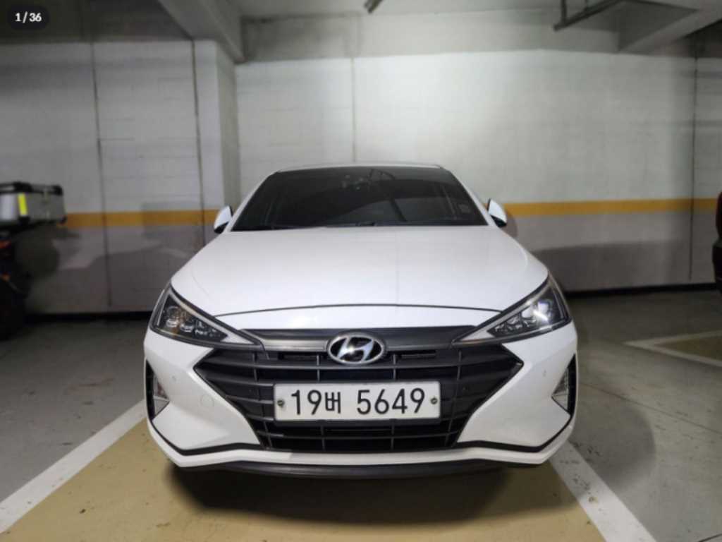 HYUNDAI Avante 2019 Blanco - Importación desde Corea - HF Imports Iquique - Foto 1
