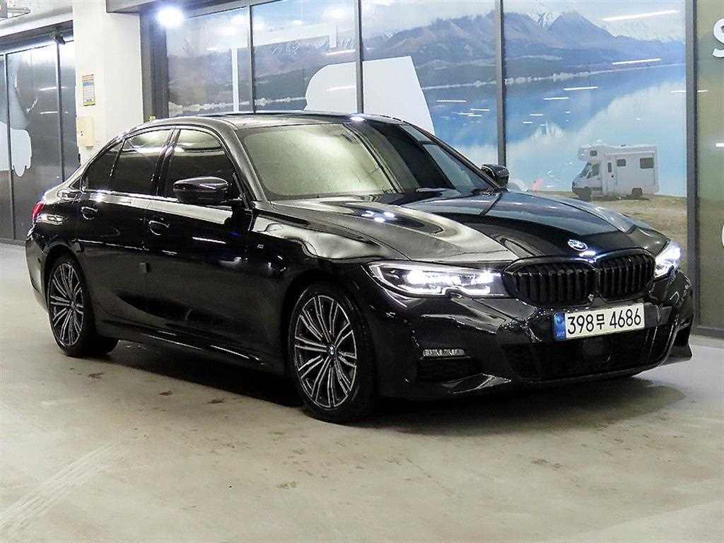 BMW 3 series 2021 Negro - Importación desde Corea - HF Imports Iquique - Foto 1