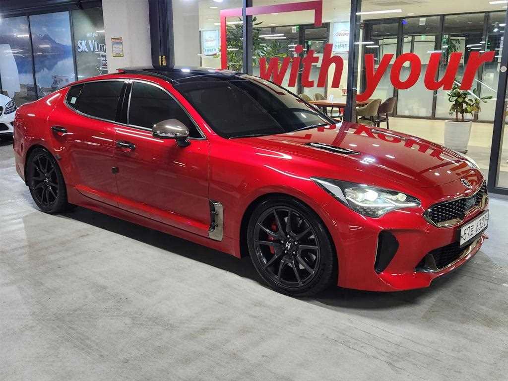KIA Stinger 2018 Rojo - Importación desde Corea - HF Imports Iquique - Foto 1