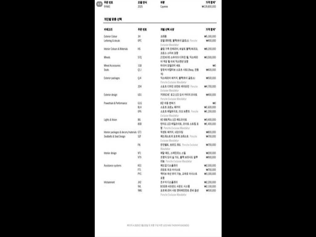 Porsche Cayenne 2025 skyblue - Importación desde Corea - HF Imports Iquique - Foto 20