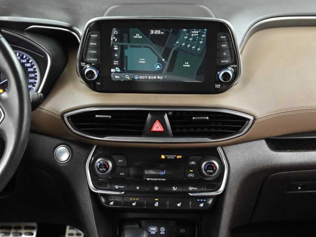 HYUNDAI Santa Fe 2020 Gris - Importación desde Corea - HF Imports Iquique - Foto 14