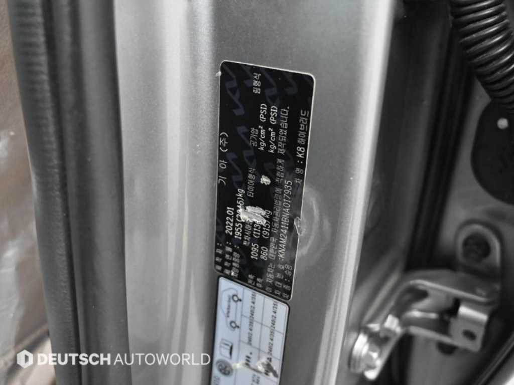 KIA K8 2022 Gris - Importación desde Corea - HF Imports Iquique - Foto 20