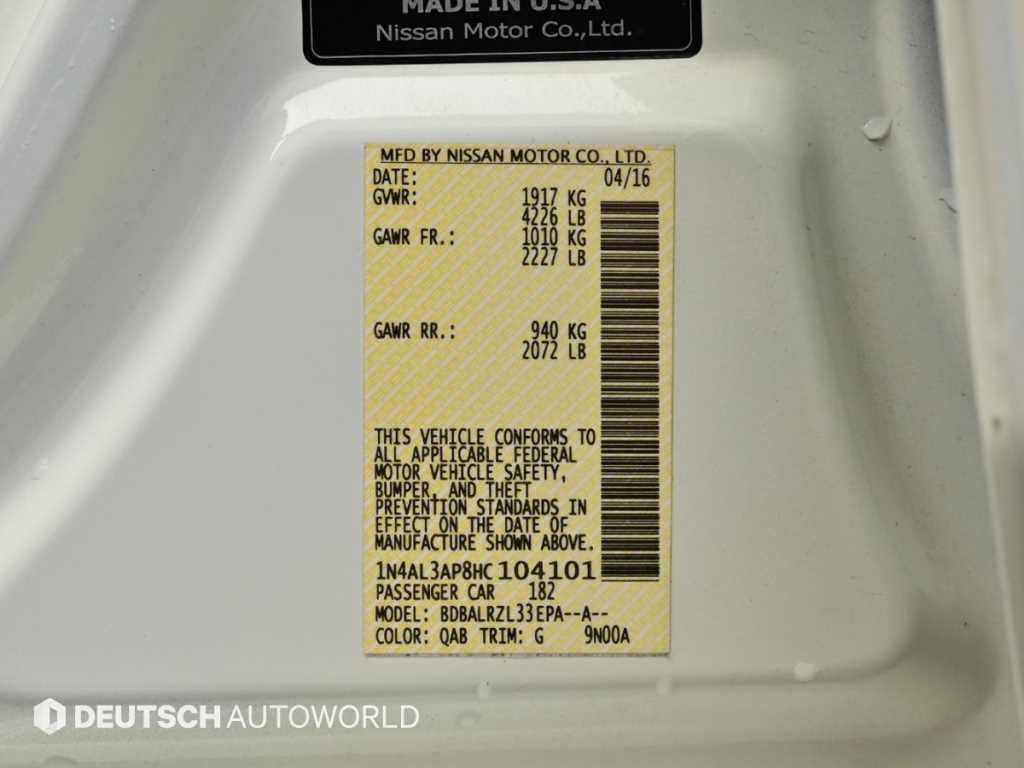 Nissan Altima 2017 Blanco - Importación desde Corea - HF Imports Iquique - Foto 20