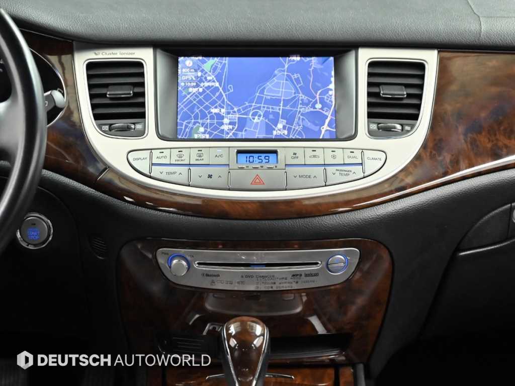 HYUNDAI Genesis 2010 Negro - Importación desde Corea - HF Imports Iquique - Foto 14