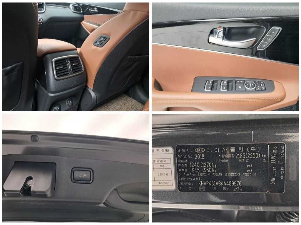 KIA Sorento 2019 Gris - Importación desde Corea - HF Imports Iquique - Foto 17