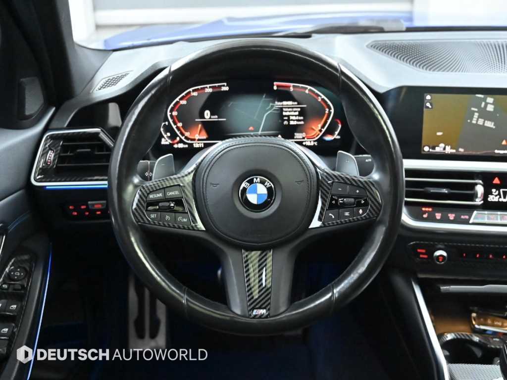 BMW 3 series 2019 Azul - Importación desde Corea - HF Imports Iquique - Foto 13