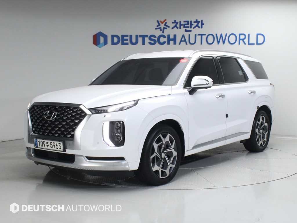 HYUNDAI Palisade 2021 Blanco - Importación desde Corea - HF Imports Iquique - Foto 1