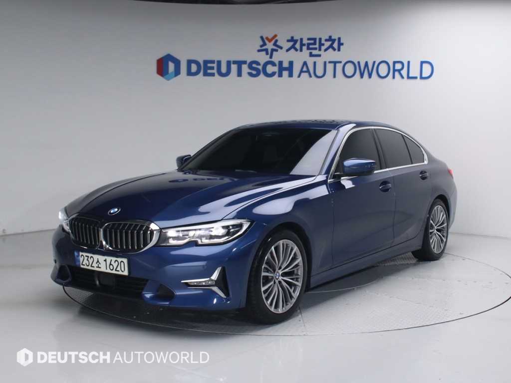 BMW 3 series 2021 Azul - Importación desde Corea - HF Imports Iquique - Foto 1